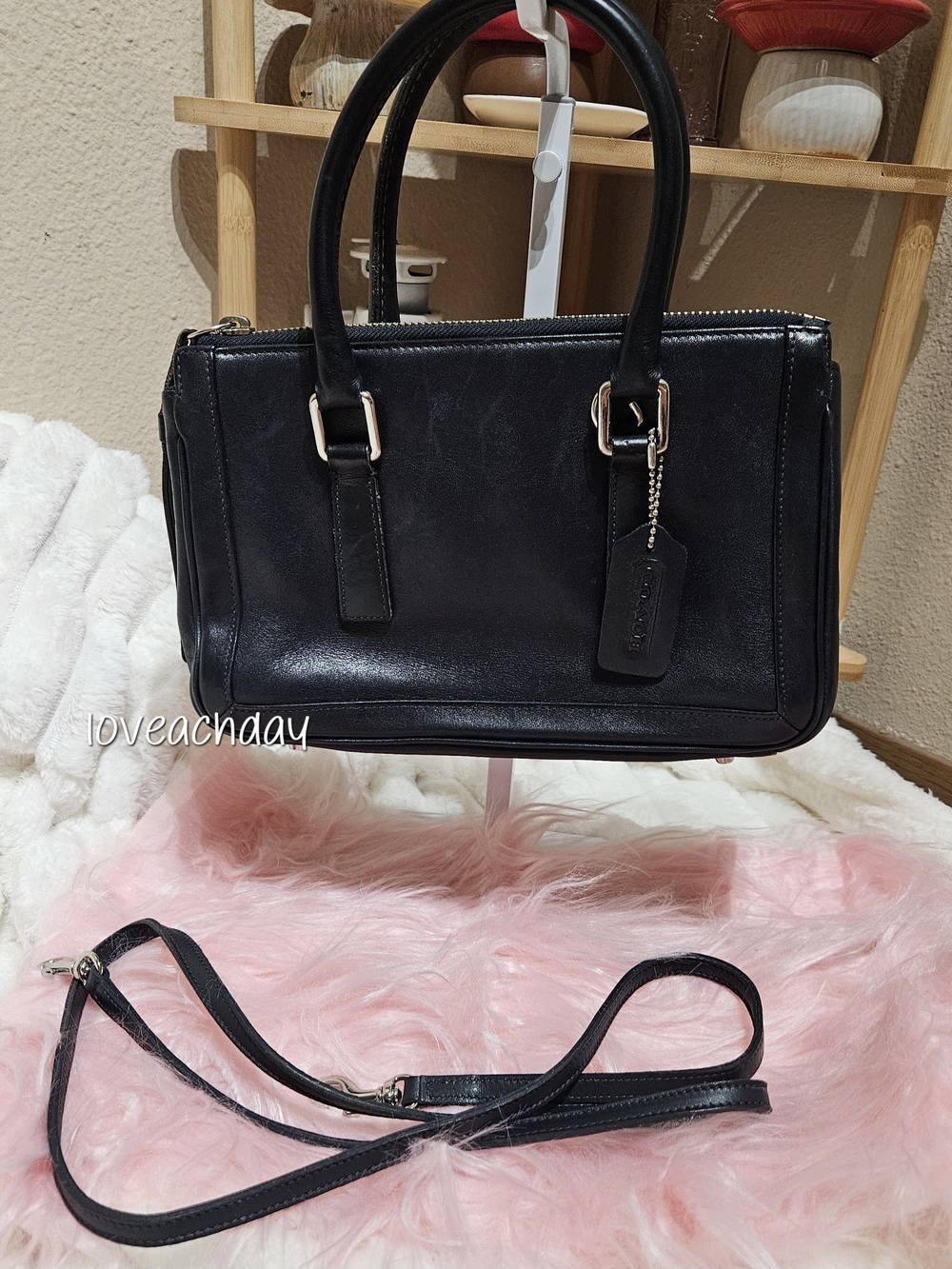 Coach☆Bonnie's Legacy Small Zip Satchel